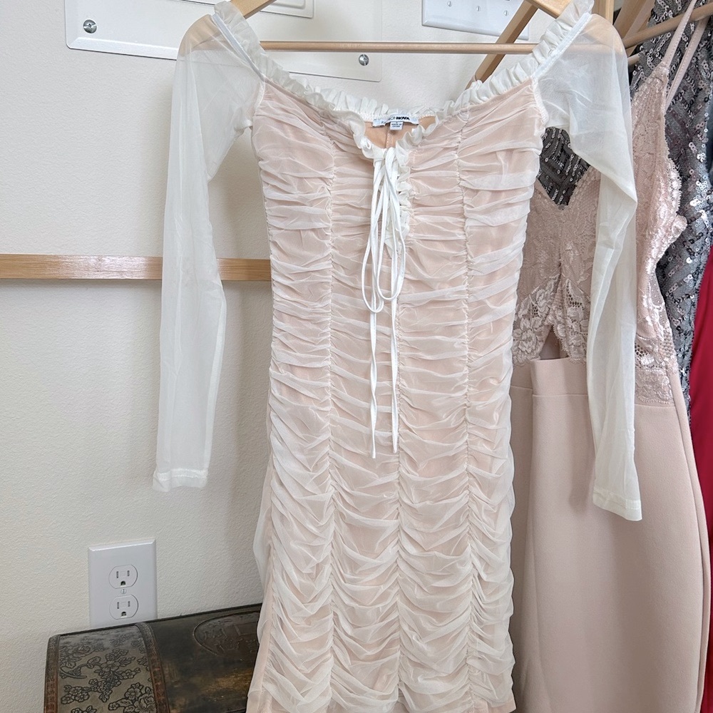 Angelic White Women’s Mini Dress